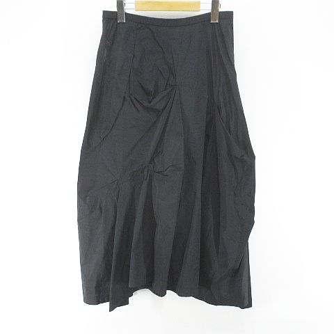 ❤️エイココンドウ（EIKO KONDO）のフレアスカート❤️ エイココンドウ EIKO KONDO ロング丈 フレアスカート スカート F 黒系