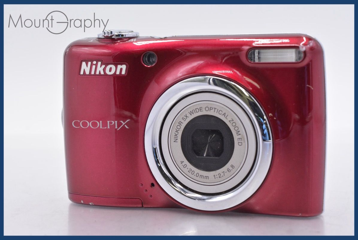 ☆良品☆ ニコン Nikon COOLPIX L23 5x 単三電池仕様 ☆完動☆同梱無料