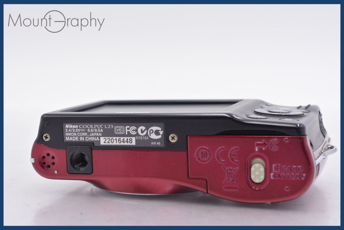 ☆良品☆ ニコン Nikon COOLPIX L23 5x 単三電池仕様 ☆完動☆同梱無料