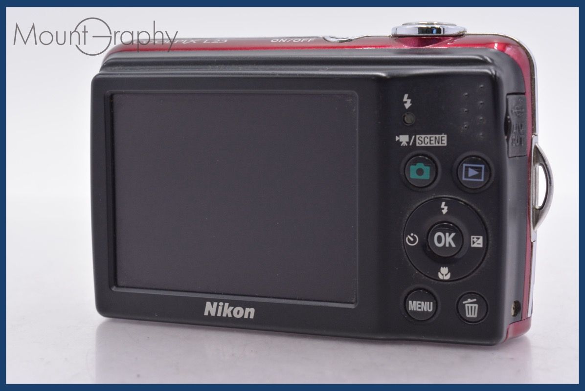 ☆良品☆ ニコン Nikon COOLPIX L23 5x 単三電池仕様 ☆完動☆同梱無料