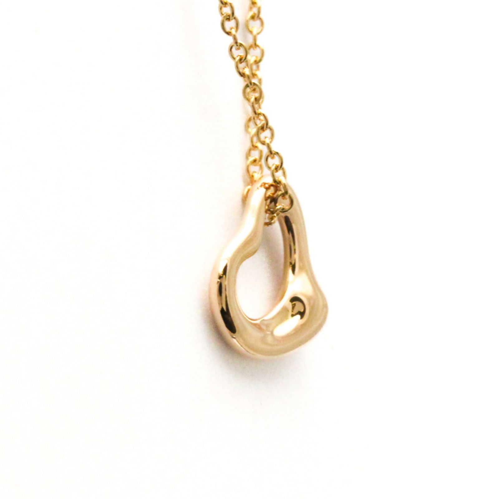 ティファニー(Tiffany) オープンハート K18ピンクゴールド(K18PG) 無し