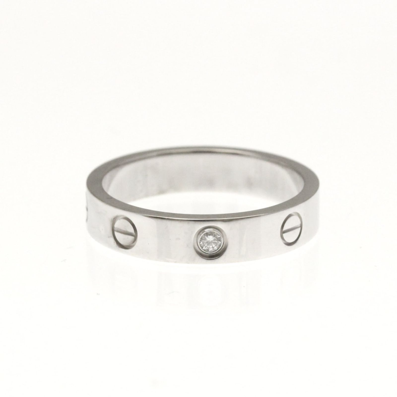 n*)様 Cartier ミニラブリング　カルティエ１pダイヤ　ホワイトゴールド n*)様 Cartier ミニラブリング カルティエ1pダイヤ ホワイトゴールド