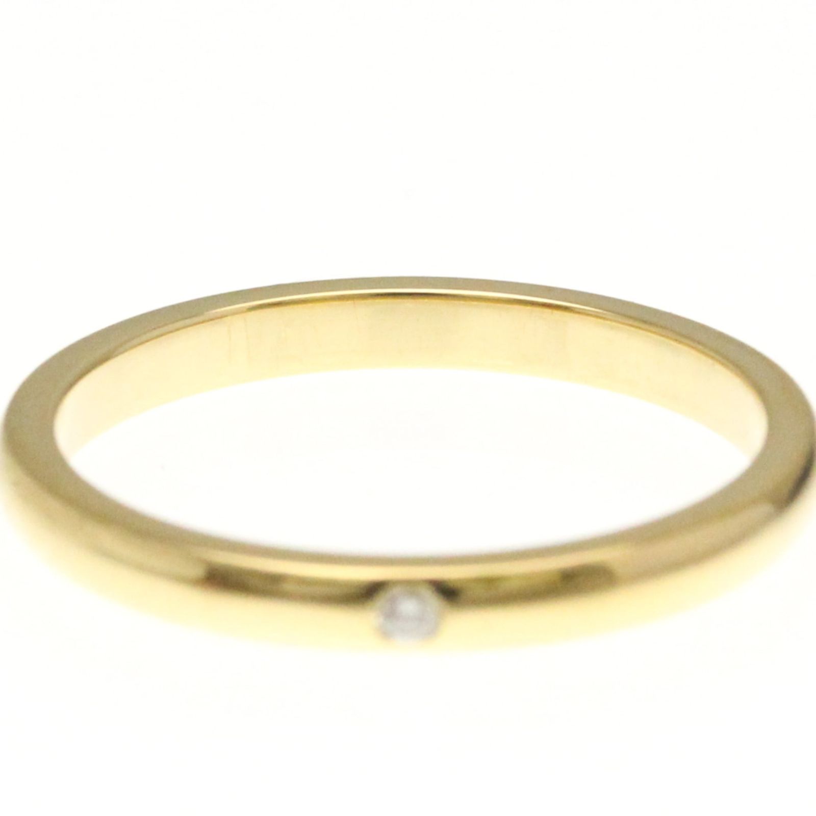 ティファニー(Tiffany) スタッキングバンドリング 1P ダイヤモンド K18