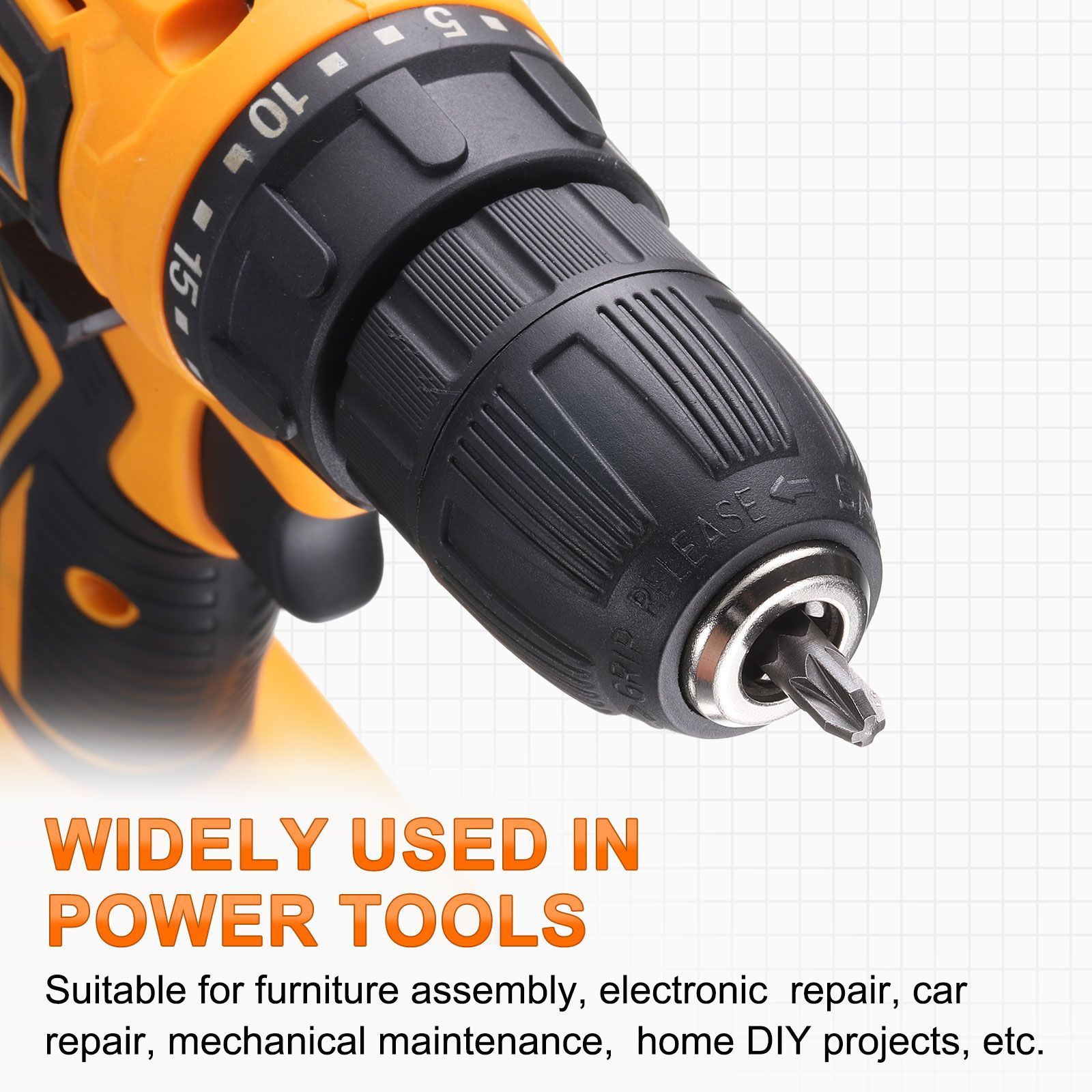 ビット  金属製 uxcell 5個PZ1 スクリュードライバービット 1/4インチ 六角シャンク