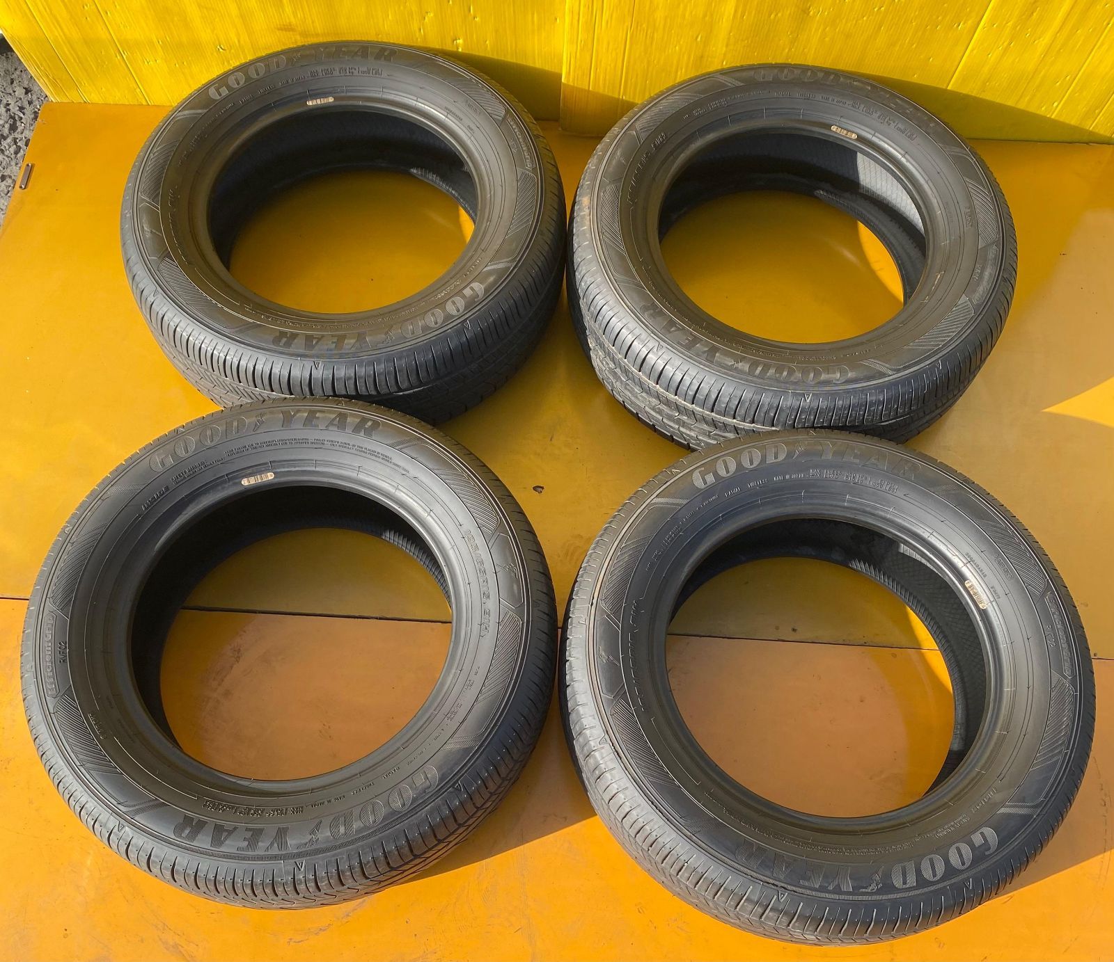 ZT-2632] タイヤ 4本 セット GOODYEAR グッドイヤー 195/65R15 91H 
