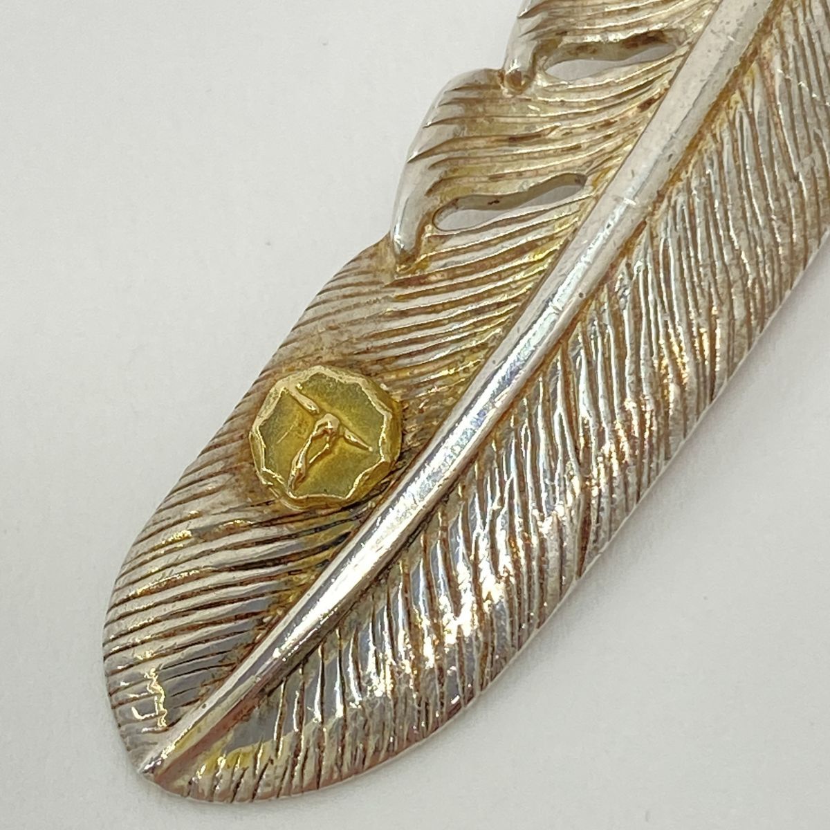 TADY&KING タディアンドキング SVフェザー GPロングホーン ネックレス