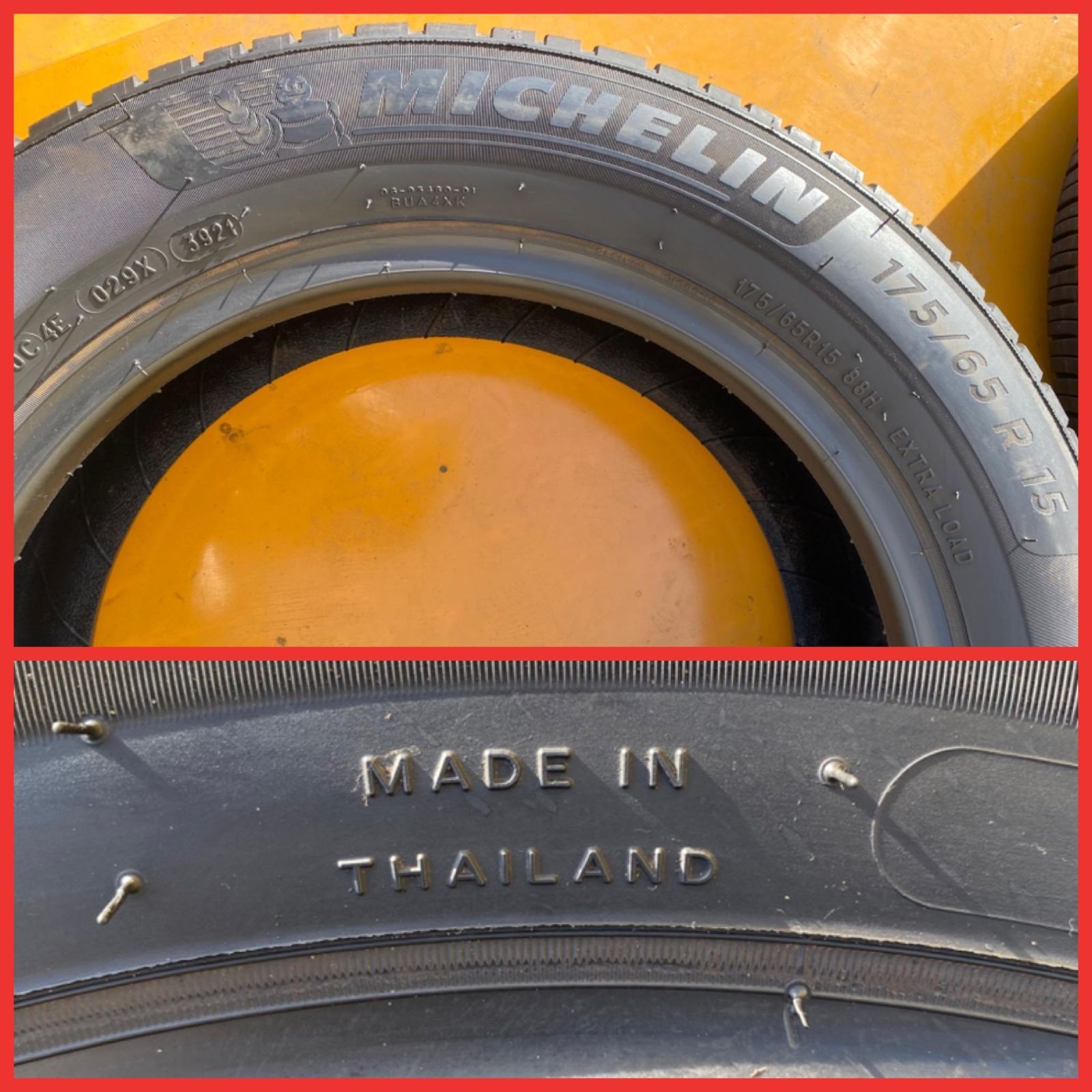 中古タイヤ　MICHELIN 175/65R15 ZT-2633] タイヤ 4本 セット MICHELIN ミシュラン 175/65R15 88H