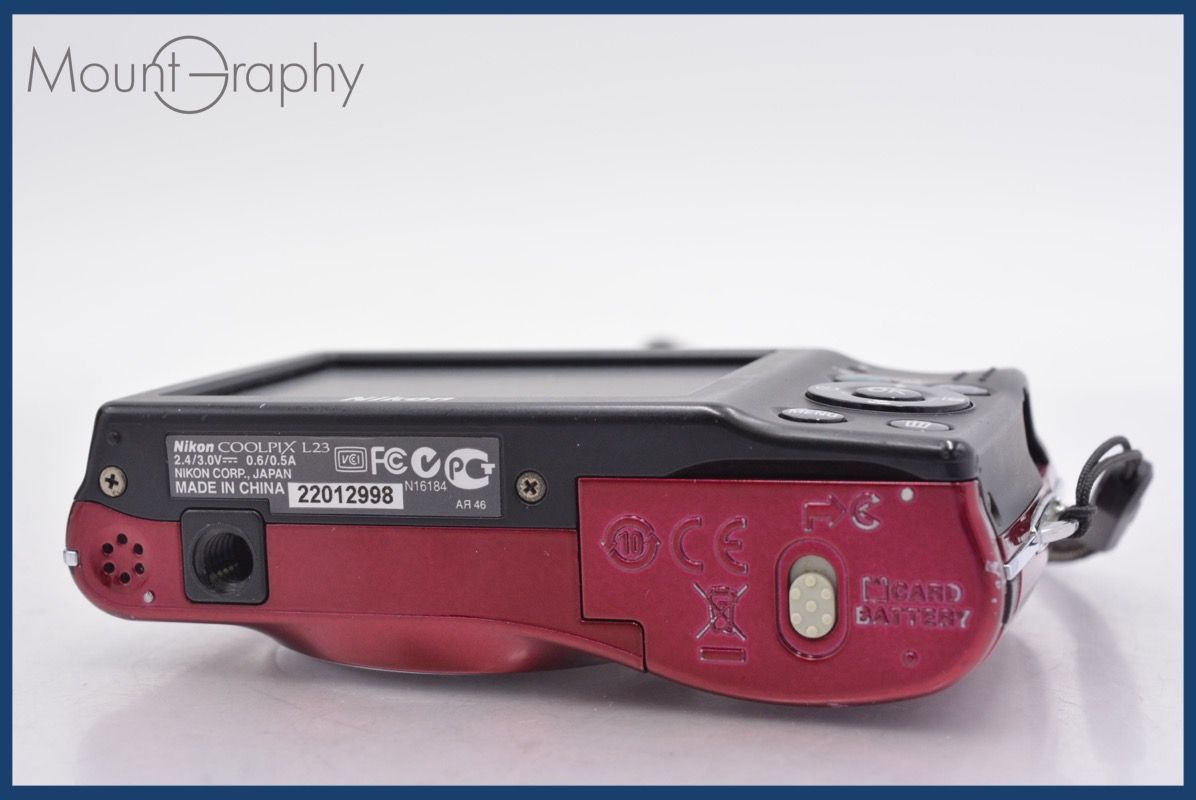 ☆極上美品☆ ニコン Nikon COOLPIX L23 5x 単三電池仕様 元箱