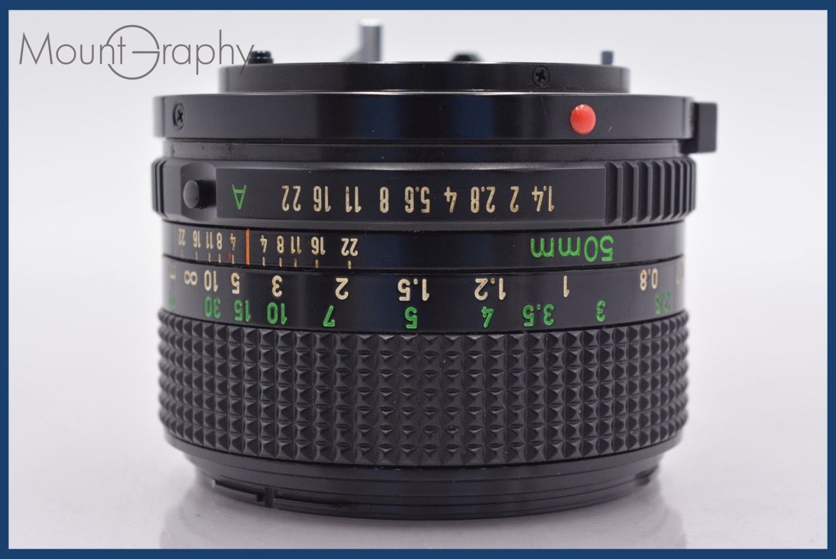 ☆良品☆ キヤノン Canon NEW FD 50mm F1.4 前後キャップ&レンズ