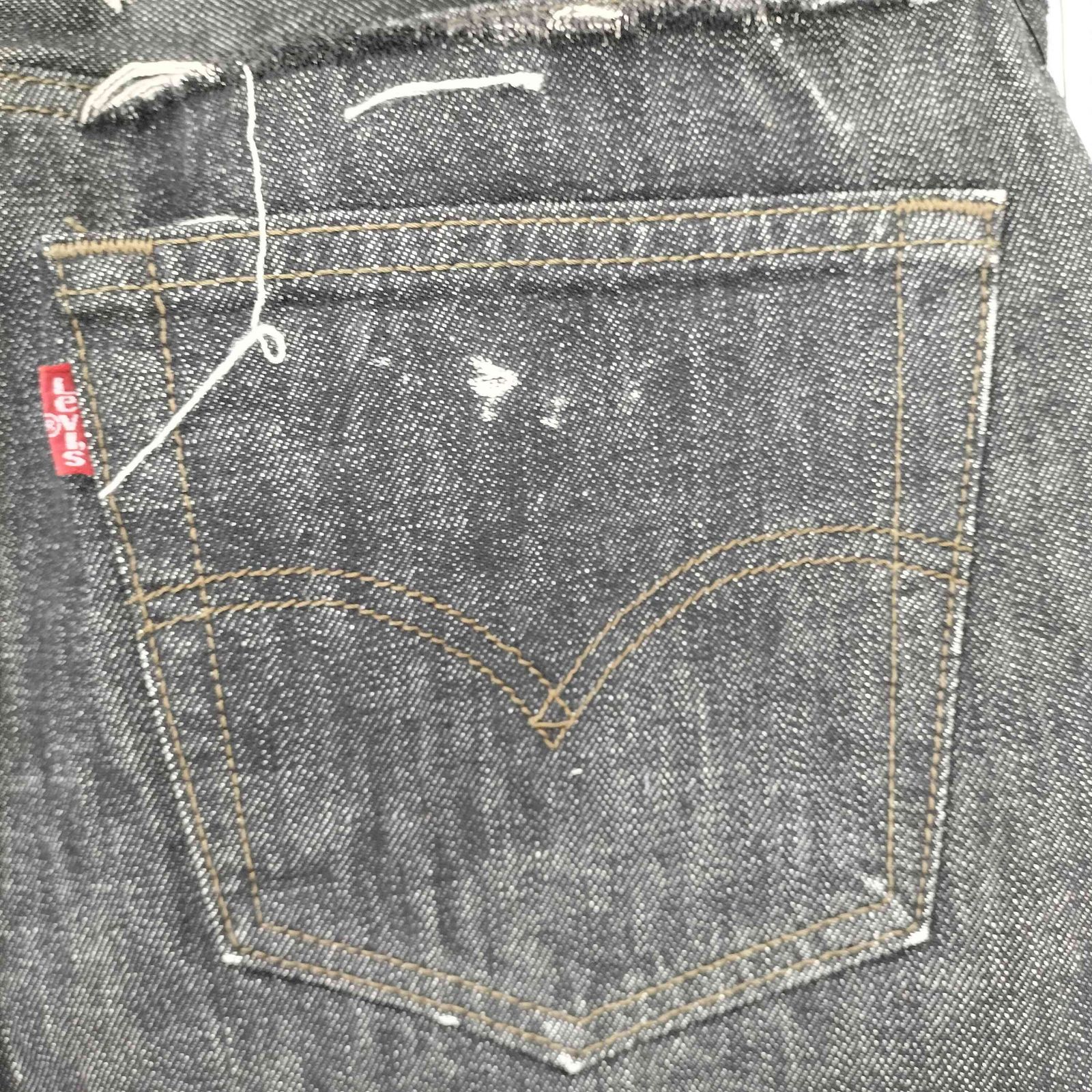 Levis(リーバイス) 00S ボタン裏359 501先染めジップフライ ブラックデニムパンツ メンズ  W34L34【中古】【ブランド古着バズストア】 リーバイス Levis 00S ボタン裏359 501先染めジップフライ ブラック