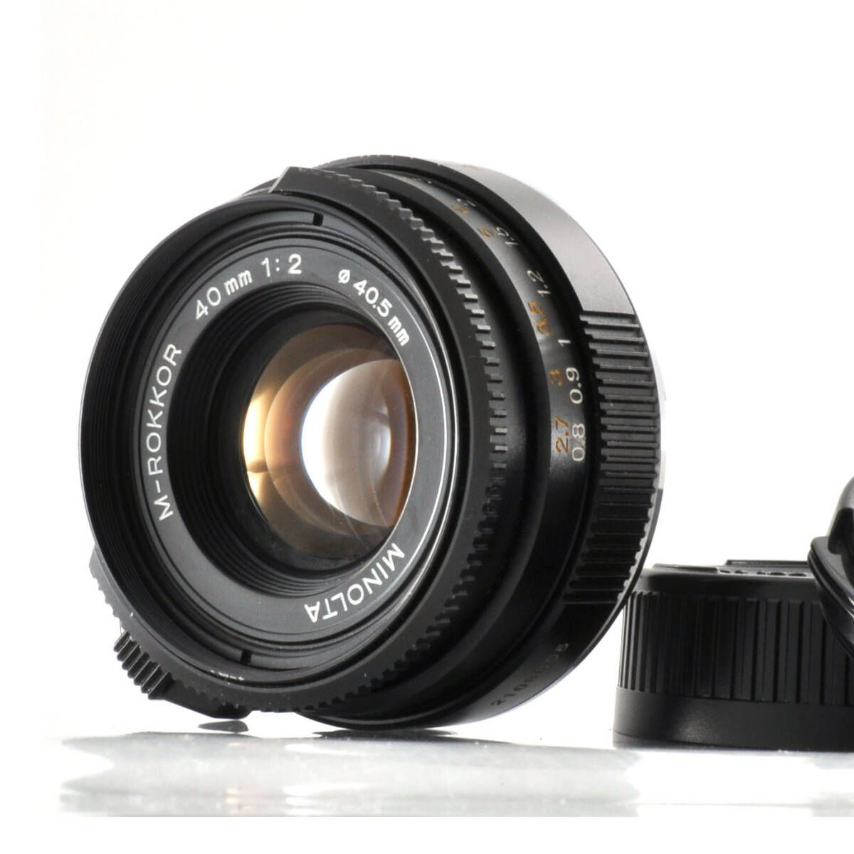 ミノルタ】Minolta M-ROKKOR 40mm F2 ライカMマウント レンジ