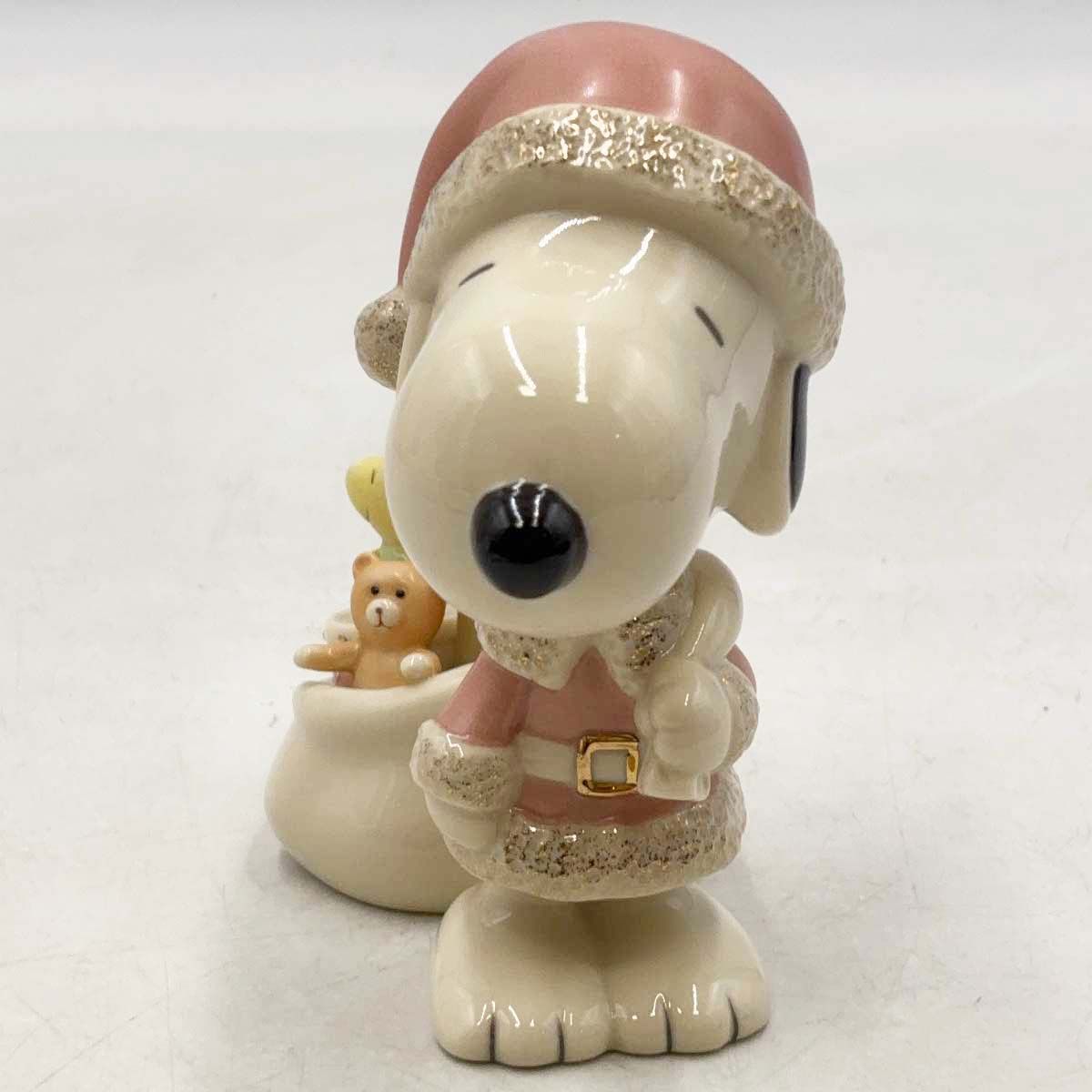未使用保管品] LENOX レノックス Snoopy Claus スヌーピー