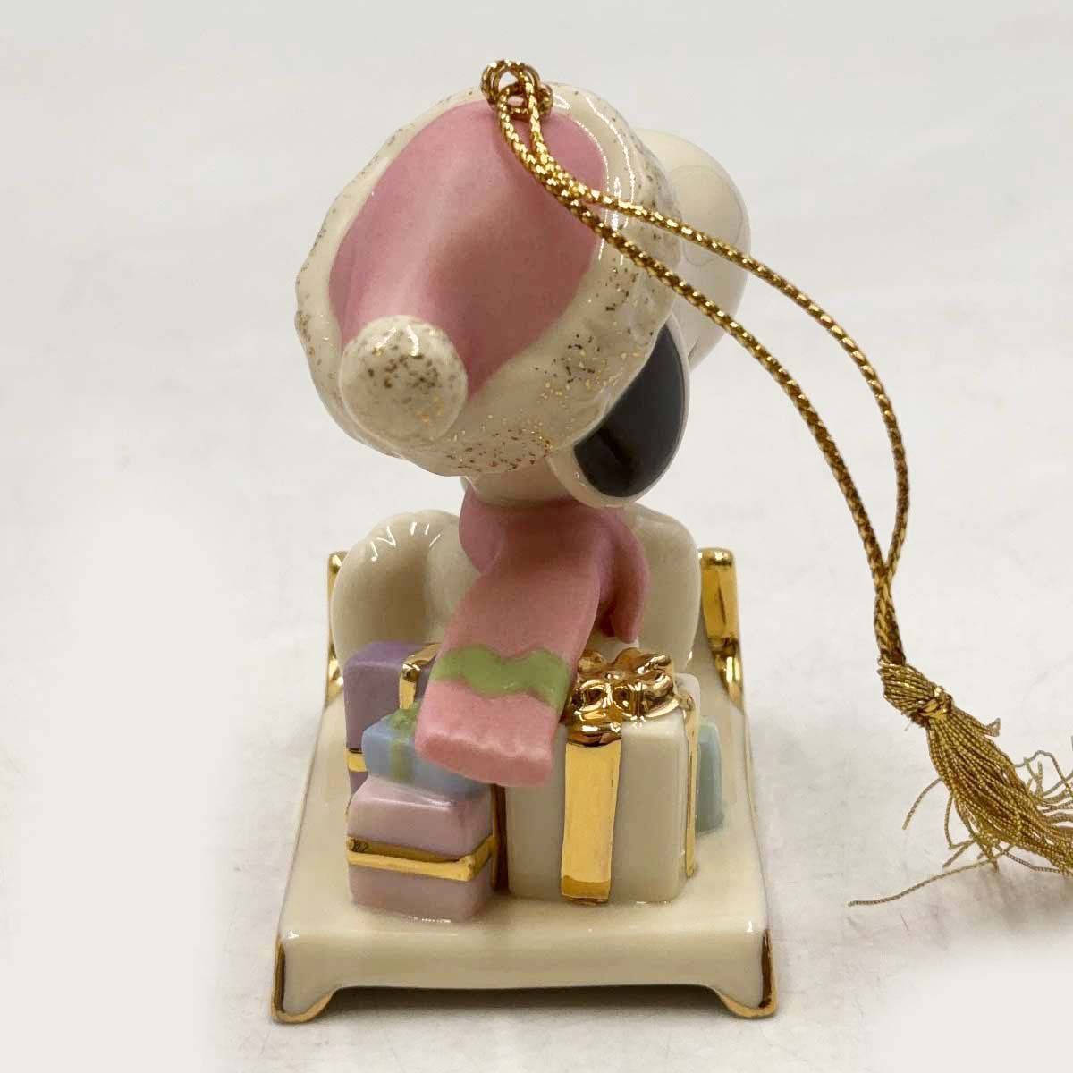 未使用保管品] LENOX レノックス スヌーピー クリスマス オーナメント