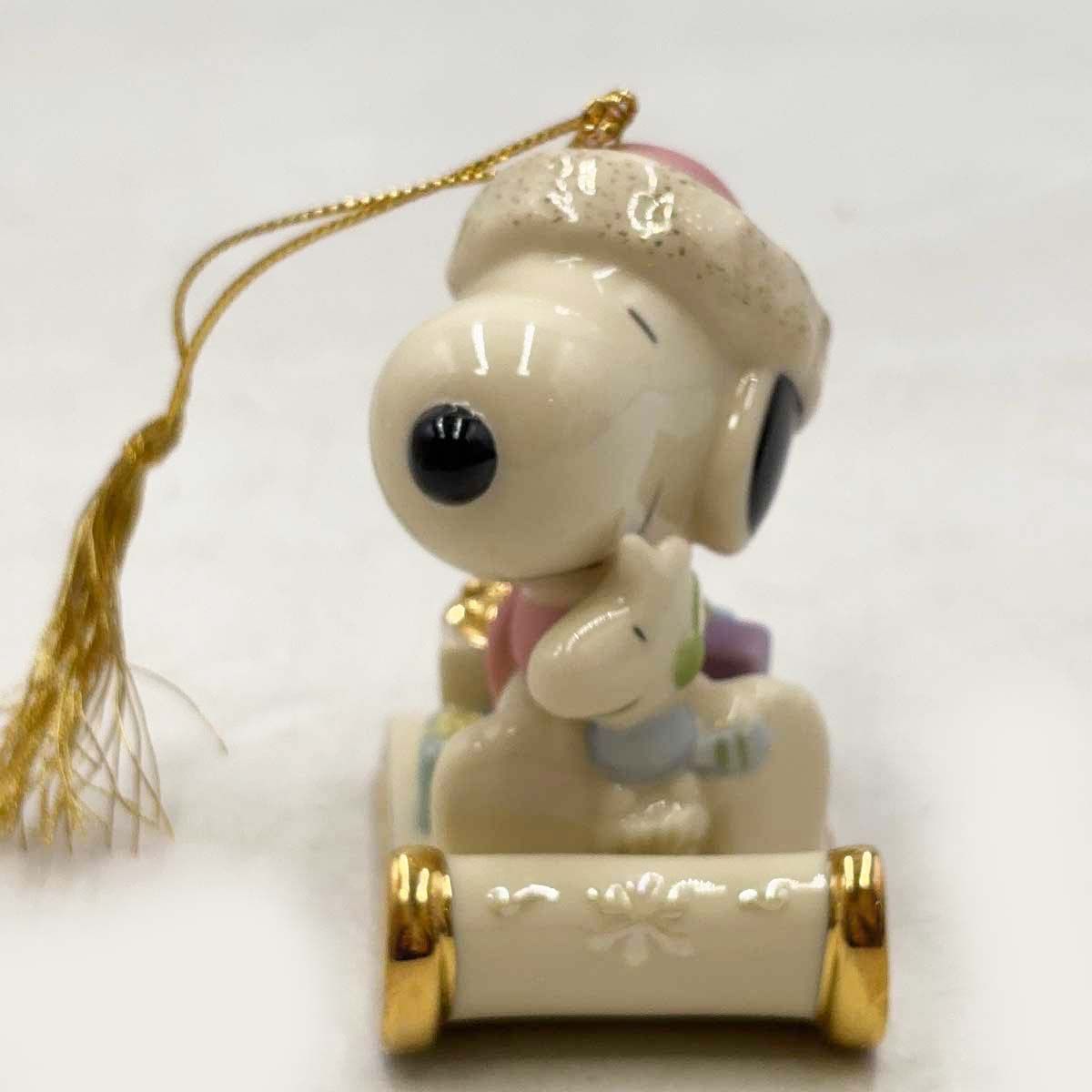 未使用保管品] LENOX レノックス スヌーピー クリスマス オーナメント