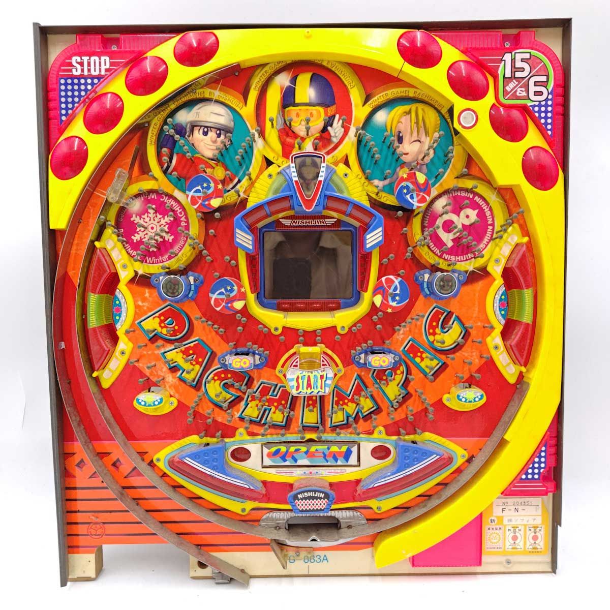 ジャンク] 西陣 パチンピックSV レトロ パチンコ - メルカリ