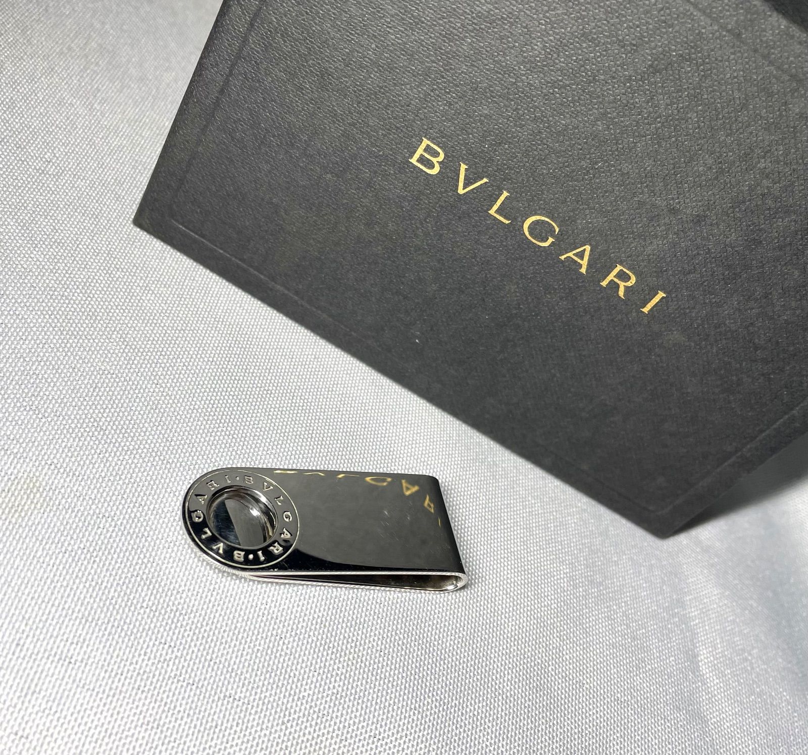 美品 BVLGARI ブルガリ B-ZERO ビーゼロ ロゴ 鏡面スターリング