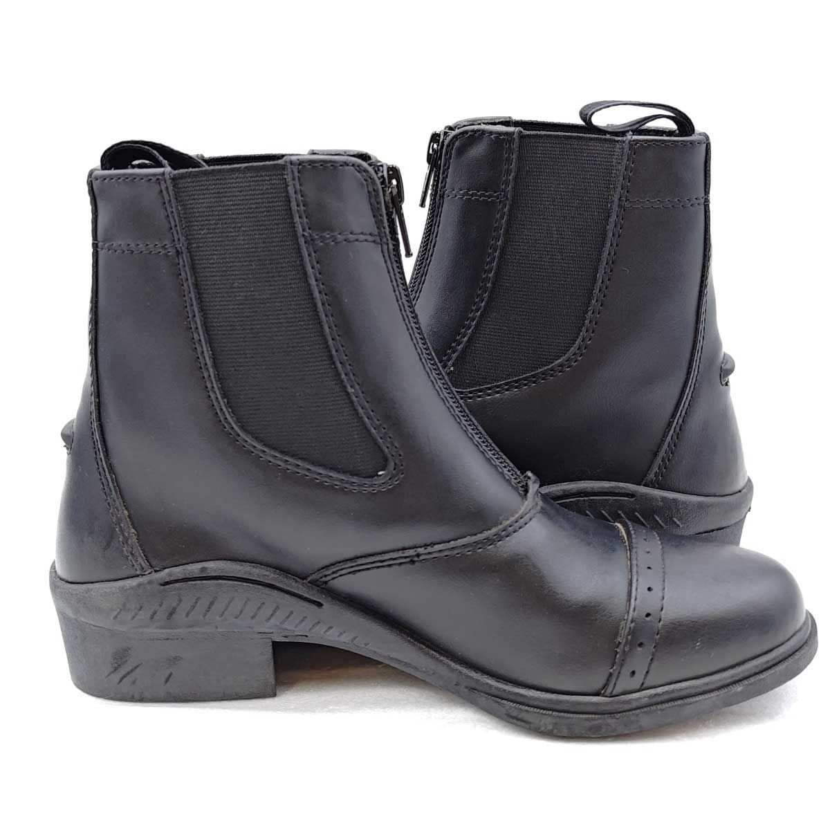 カバロ シンセティックショートブーツ 36 / HORSY EURO チャップス(S 