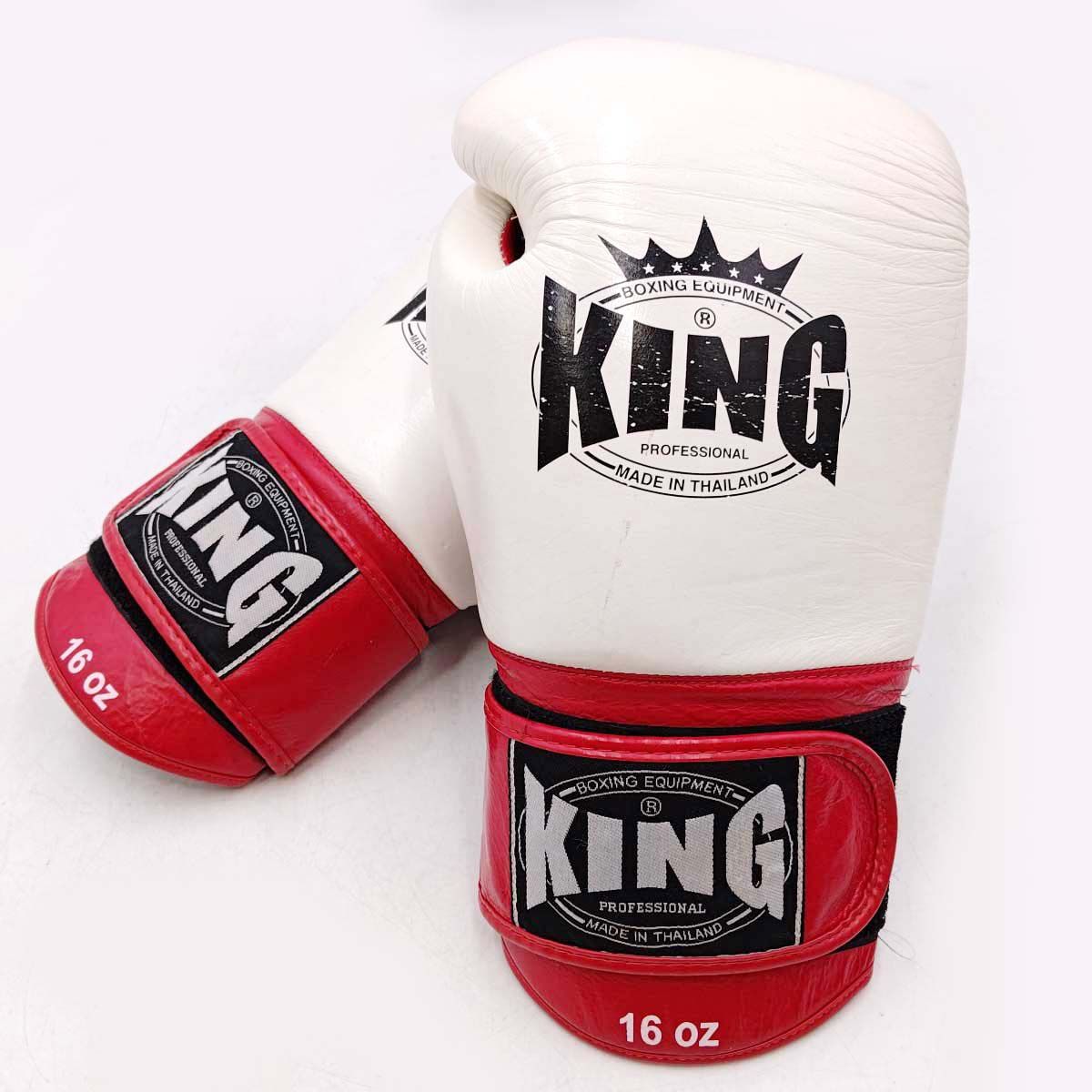 TOP KING トップキング ボクシンググローブ マジックテープ式 16OZ