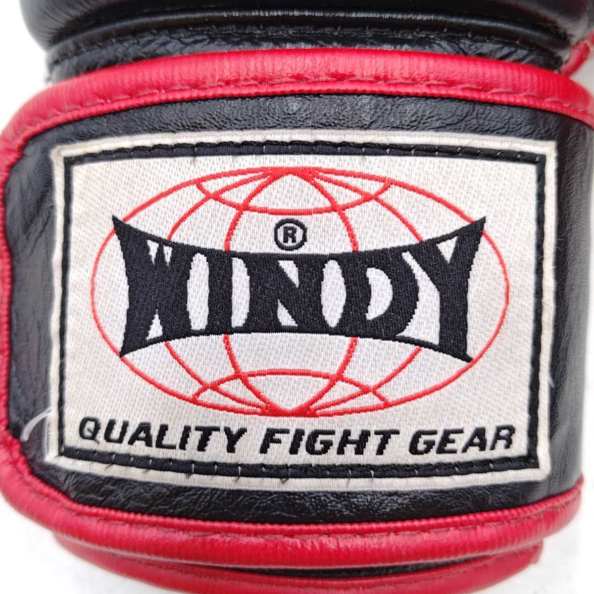 WINDY ウインディ ボクシンググローブ マジックテープ式 8OZ ブラック