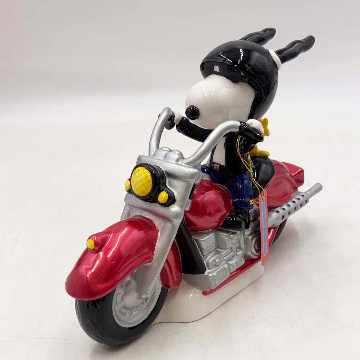 未使用】WESTLAND スヌーピー ジョーライダー フィギュア 貯金箱