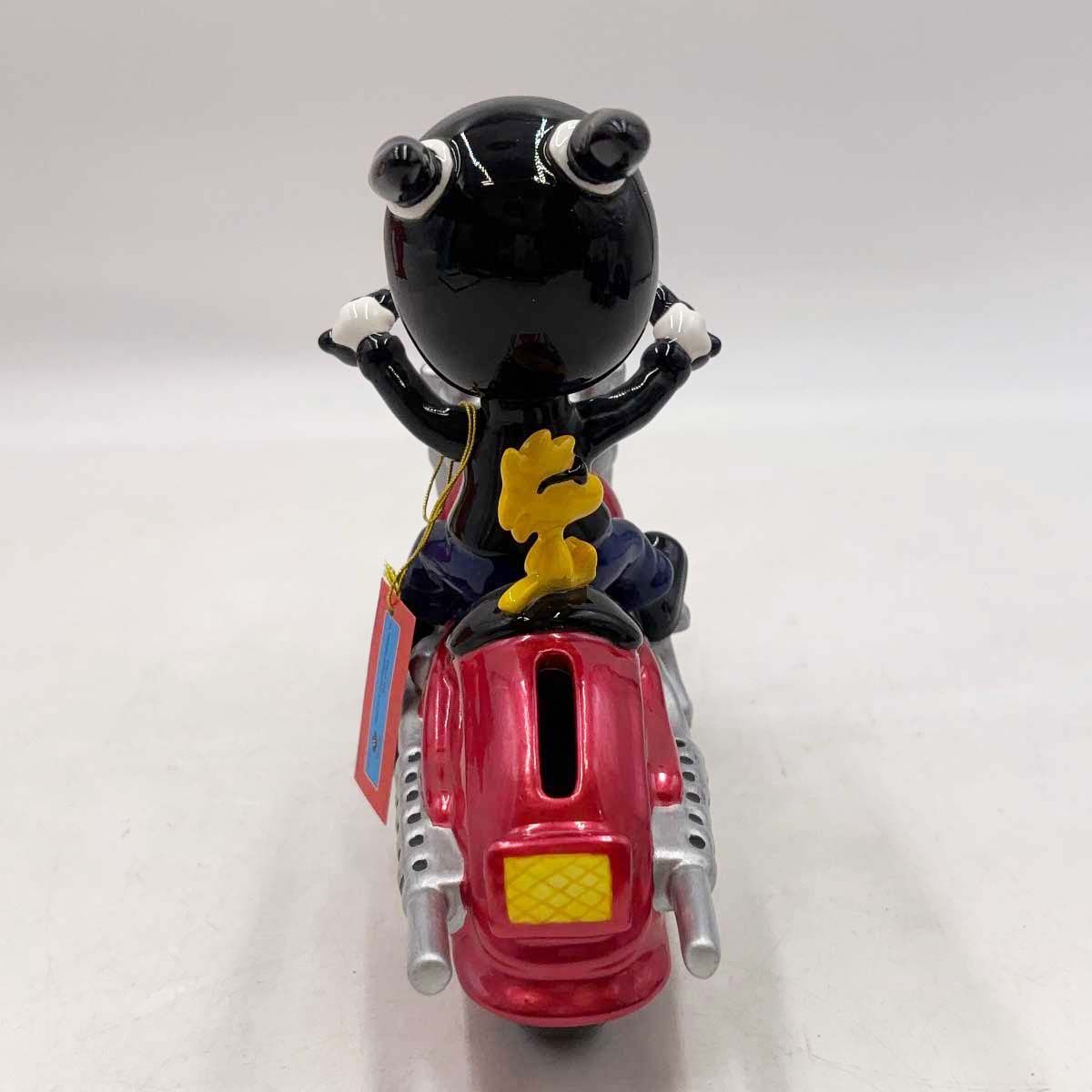 未使用】WESTLAND スヌーピー ジョーライダー フィギュア 貯金箱