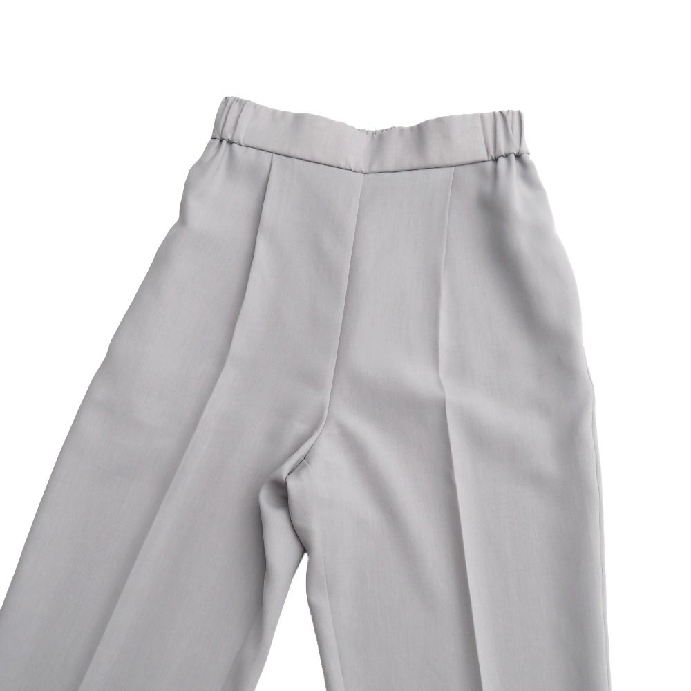 YORI ヨリ　サラサラハンサムパンツ　ライトグレー　36 2023SS□yori ヨリ サラサラハンサムパンツ パンツ サイズ36