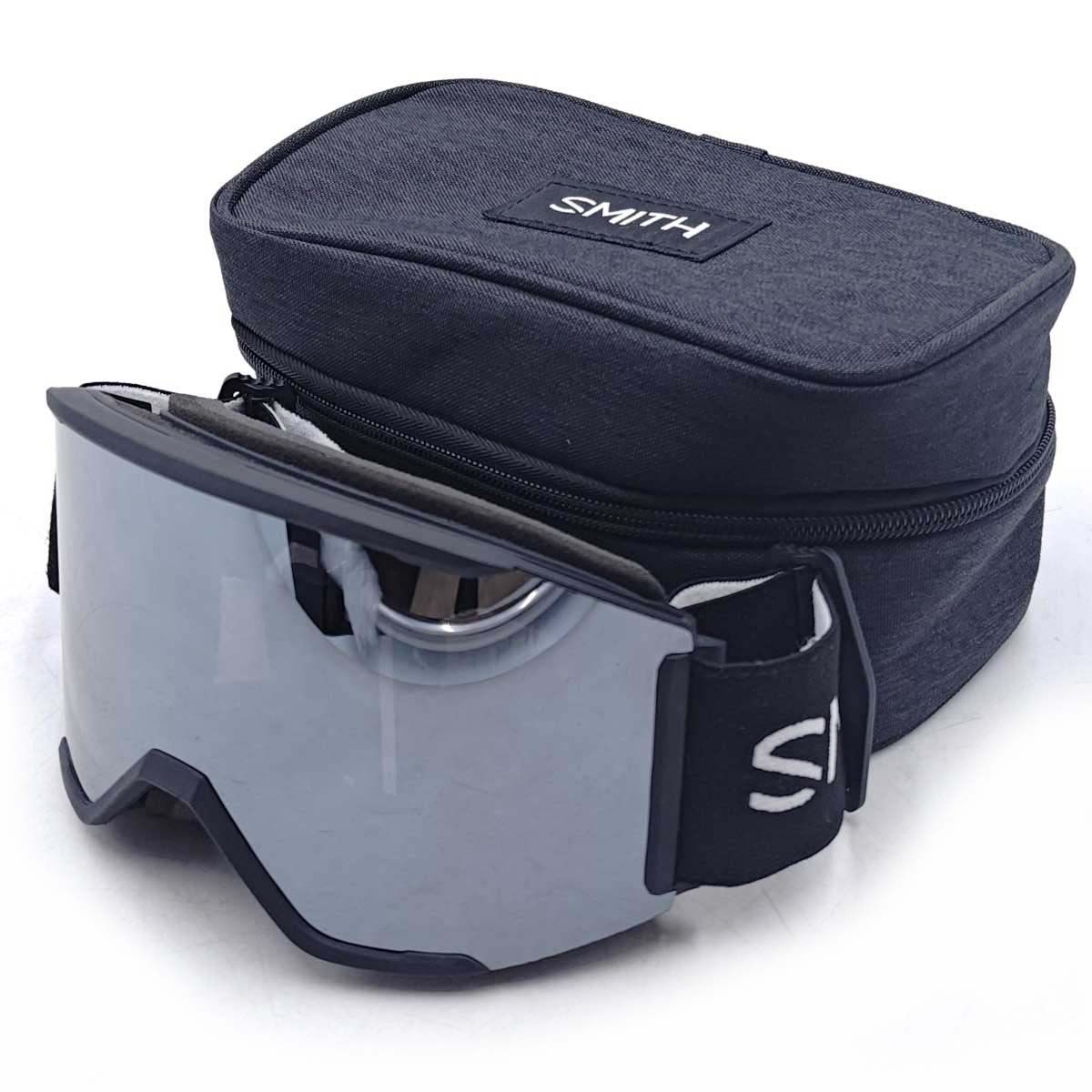 美品 SMITH ゴーグルSQUAD Photo ChromaPop 袋付 Smith Online Shop / Squad MAG Black（CP Pro Photochromic Blue スキー・スノーボードアクセサリー