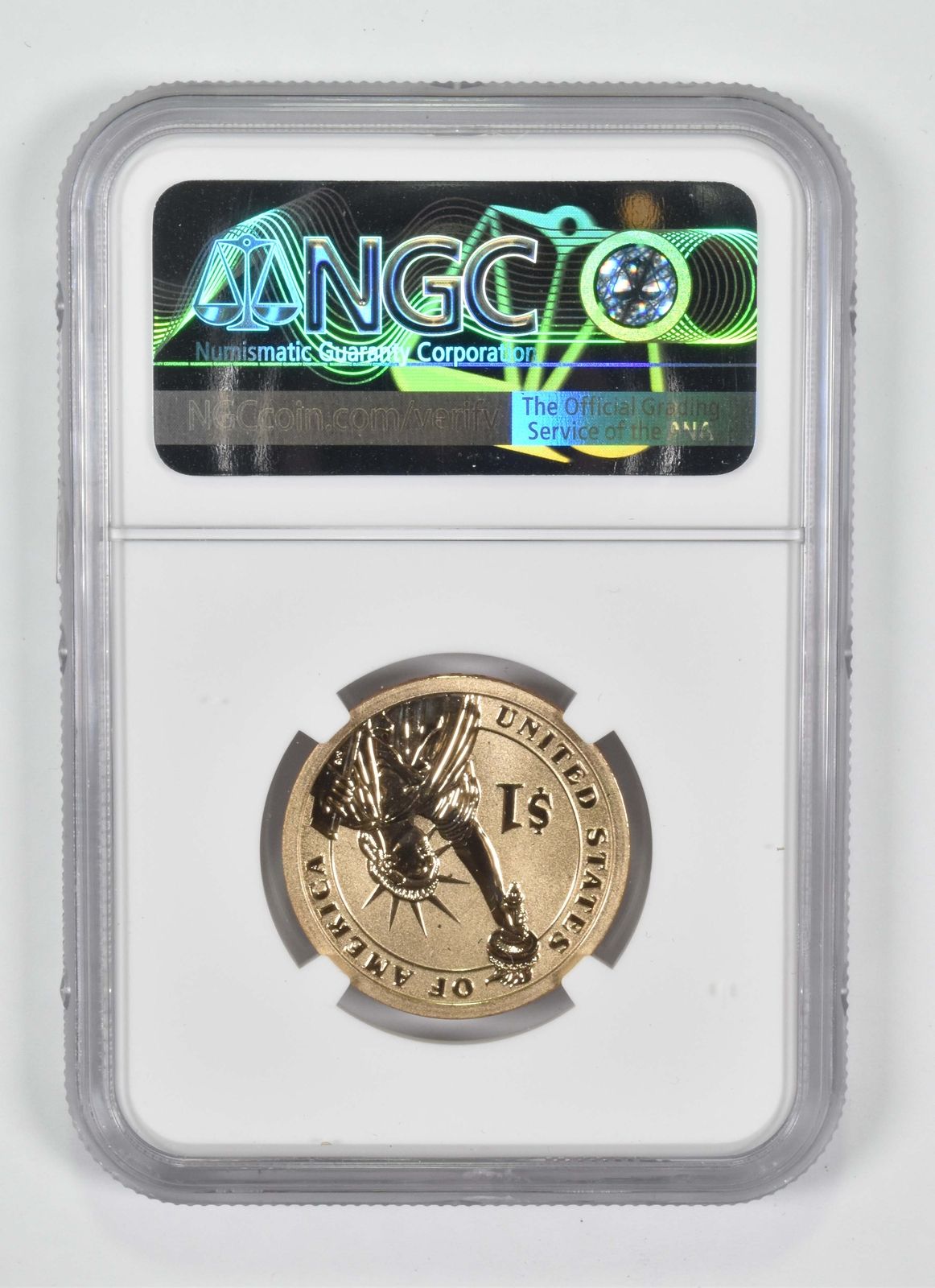 2015 P 裏面 PF 70 ジョン F ケネディ 1ドルコインと年代記 NGC