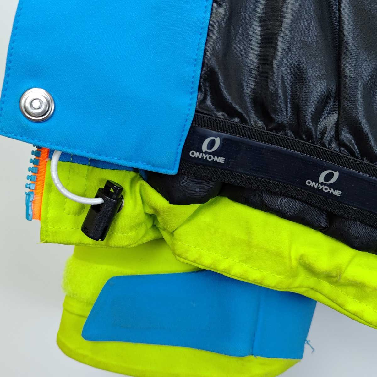 上下セット] オンヨネ スキーウェア GAME JACKET PANT L ブルー