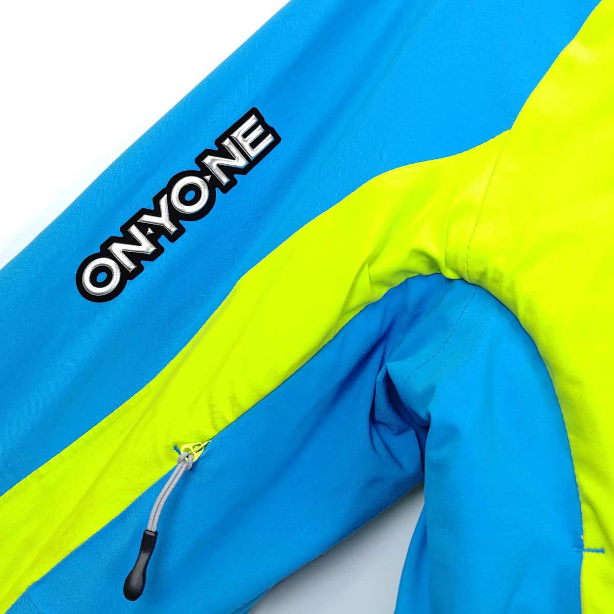 上下セット] オンヨネ スキーウェア GAME JACKET PANT L ブルー