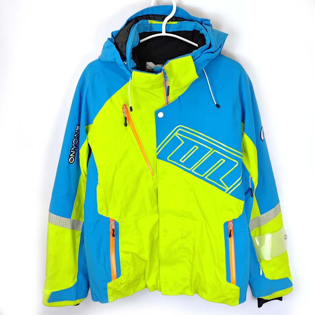 上下セット] オンヨネ スキーウェア GAME JACKET PANT L ブルー