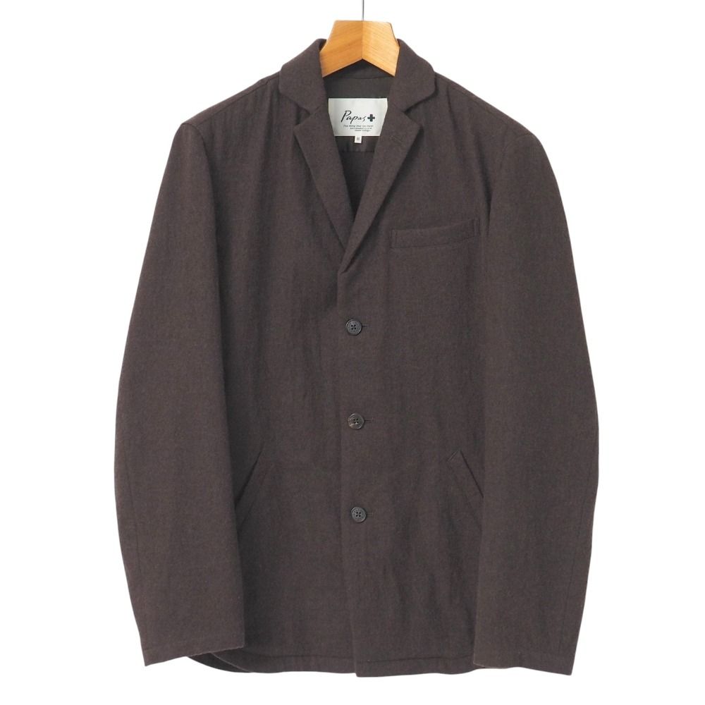 □美品□PAPAS PLUS パパスプラス テーラードジャケット サイズM