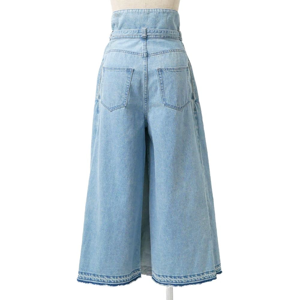 □美品□2024SS□08sircus ゼロエイトサーカス ロングスカート サイズ0