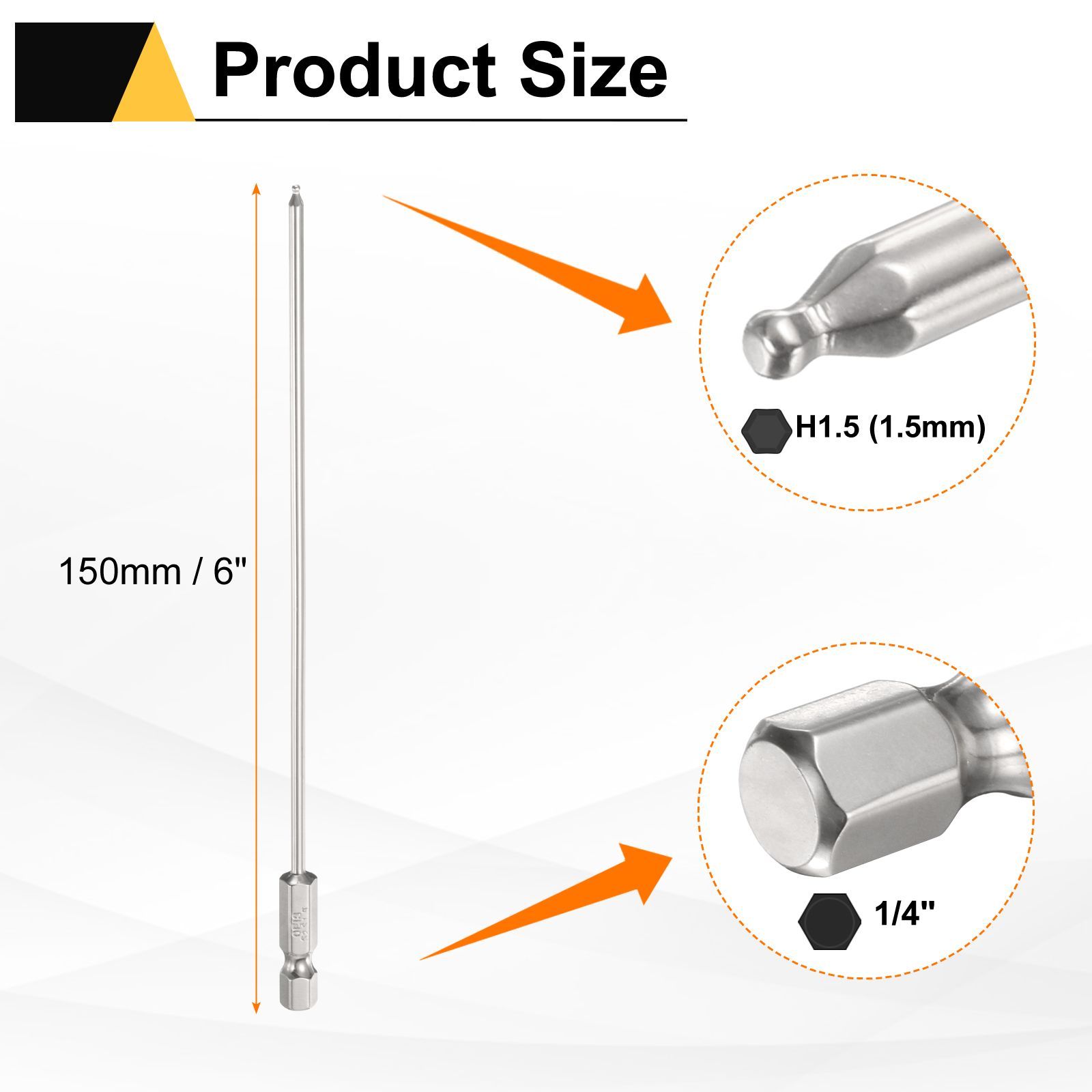 450.M 電動ドライバー用ビットホルダー PB SWISS TOOLS(ピービースイスツールズ) 差込角対辺1/4(6.3mm)hex -  【通販モノタロウ】 スクリュードライバービットホルダー,7段階深さ調整可能ネジホルダー - 六角シャンク磁気ポジショニングアダプター 電動工具 木工 家