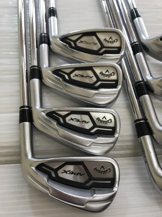 キャロウェイ APEX 2016 NSプロ950GH Sフレックス アイアンセット 中古