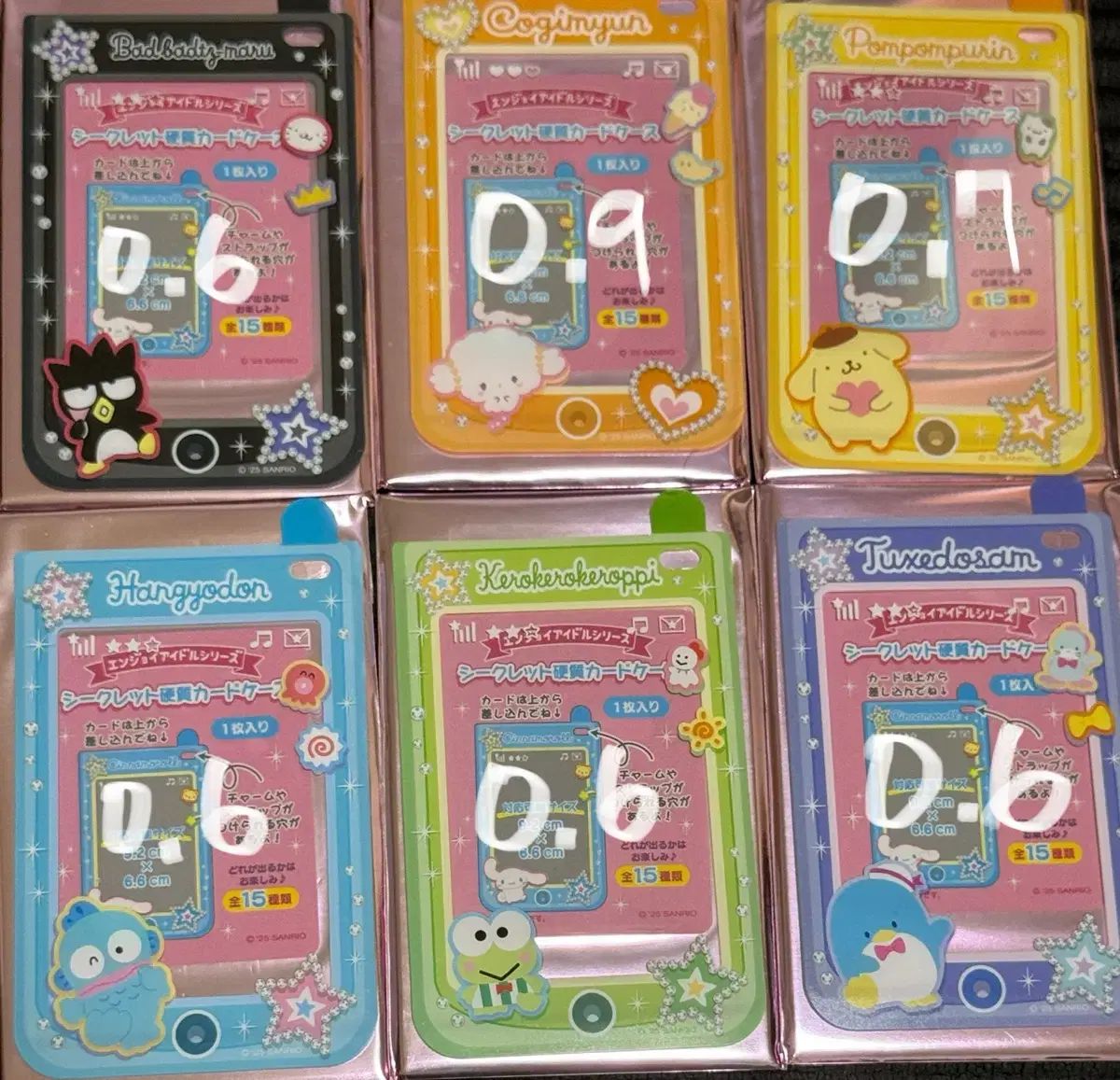サンリオ エンジョイ シークレット カードケース トレカホルダー 