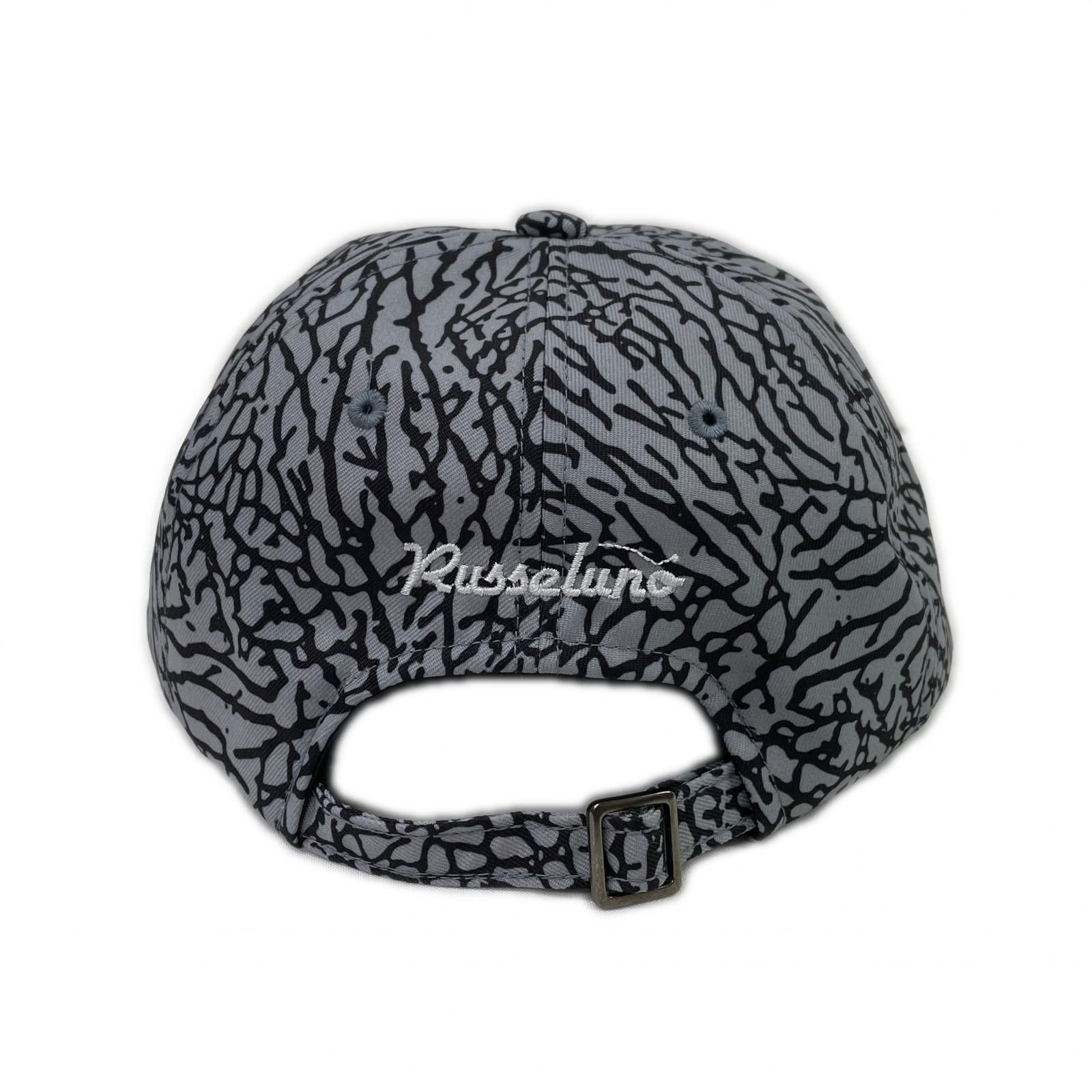 未使用品 ラッセルノ RUSSELUNO キャップ フリー グレー ルチャ