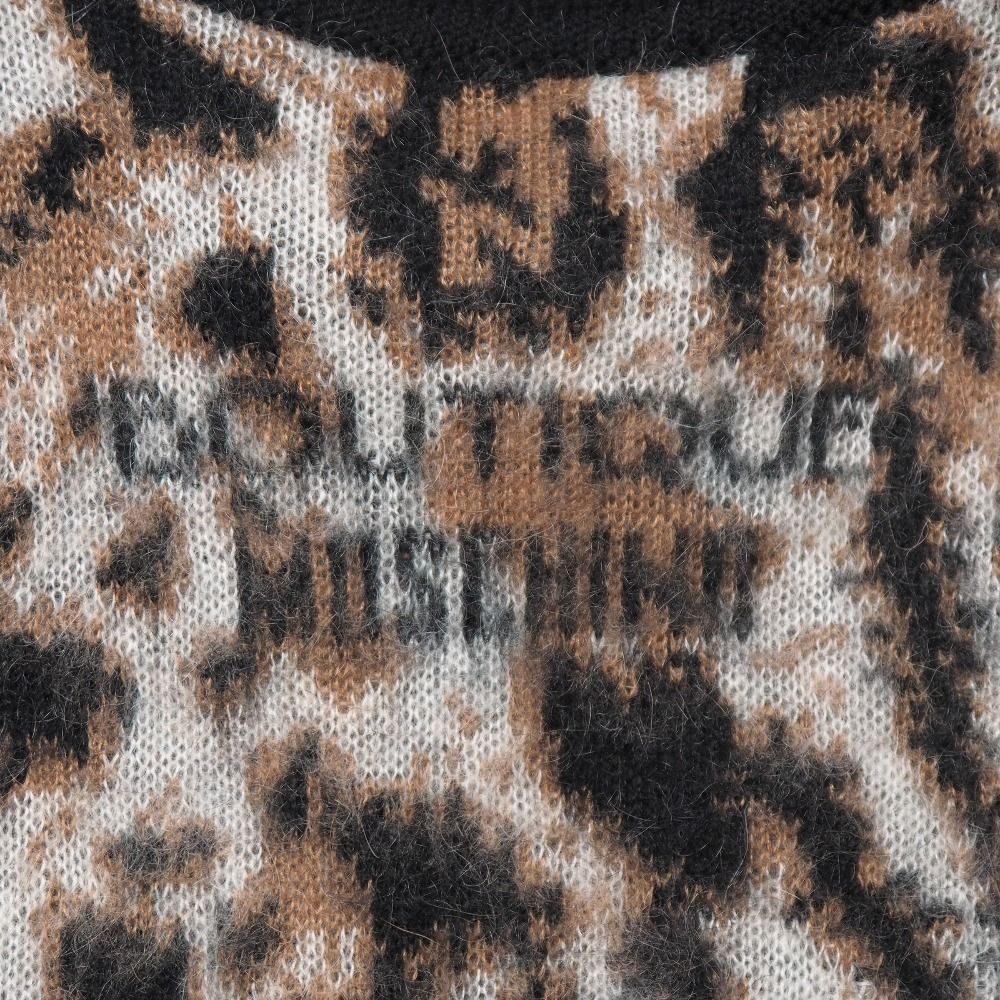 MOSCHINO モスキーノ セーター サイズ42 BOUTIQUE MOSCHINO レオパード