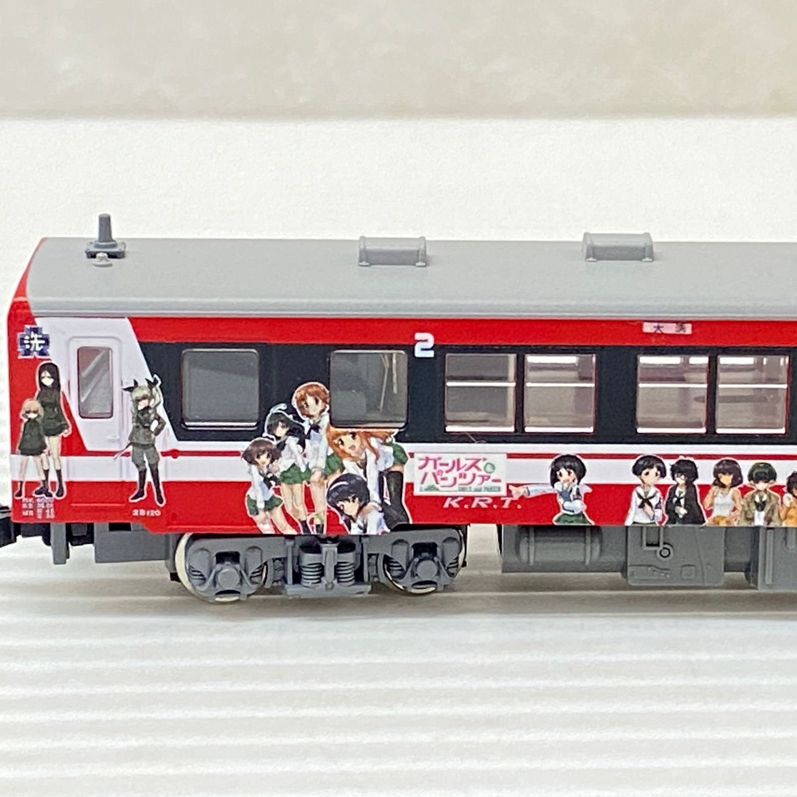 KATO Nゲージ 鹿島臨海鉄道6000形 ガールズ&パンツァー ラッピング列車