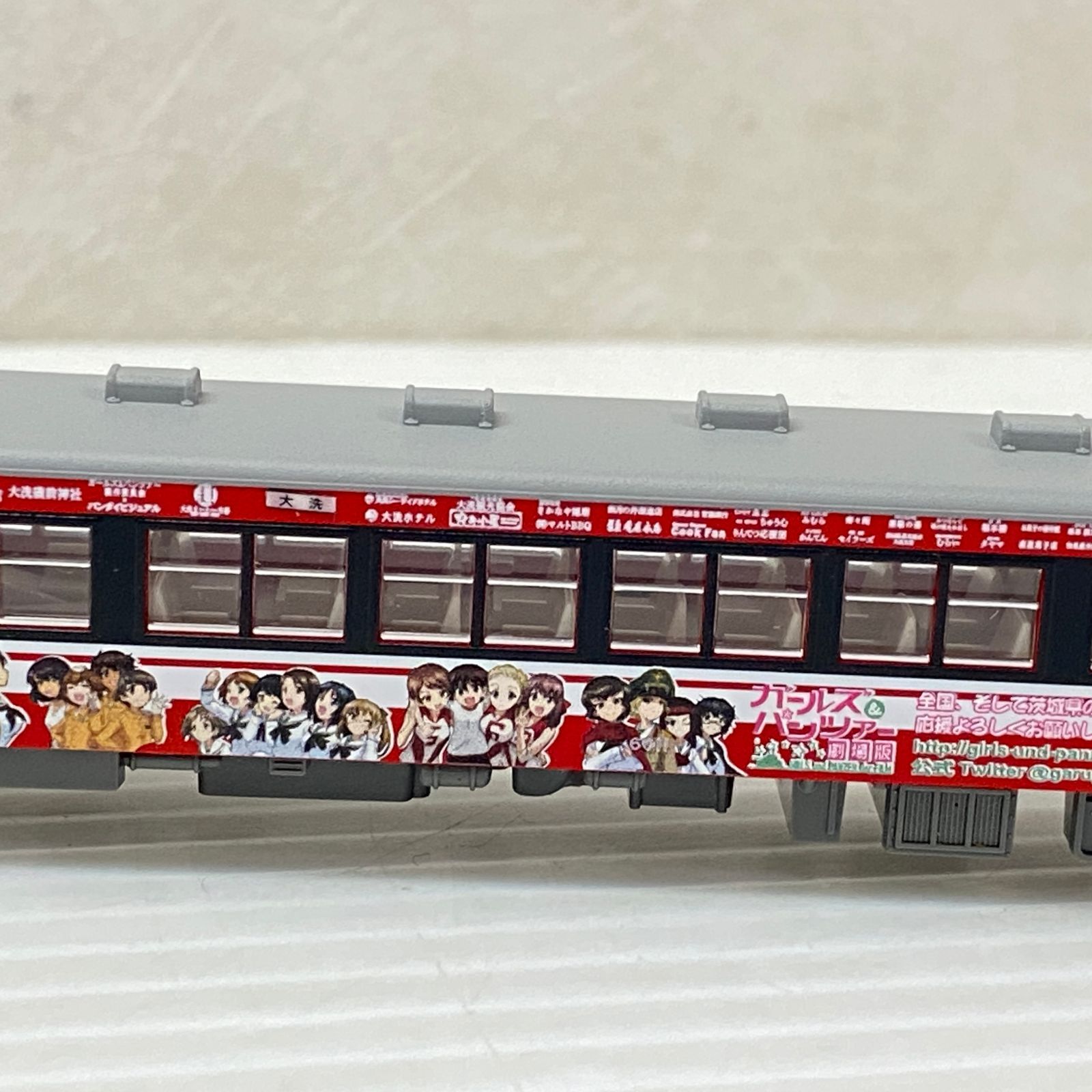 現状品 KATO 鹿島臨海鉄道6000形 ガールズ＆パンツァー2号車＋3号車 鹿島臨海鉄道 6000形 ガールズ＆パンツァー仕様 ラッピング列車 2号車