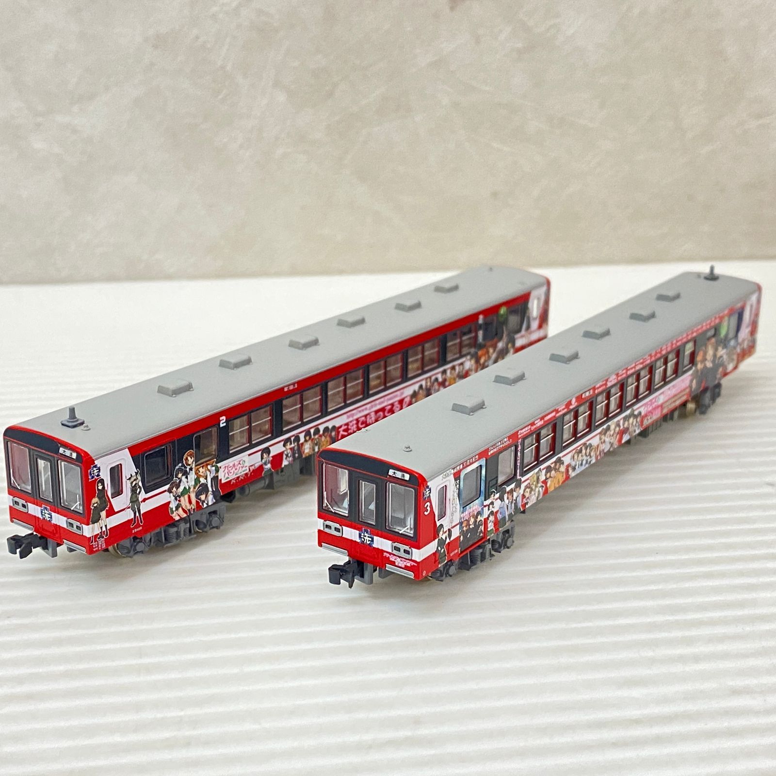 KATO Nゲージ 鹿島臨海鉄道6000形 ガールズ&パンツァー ラッピング列車