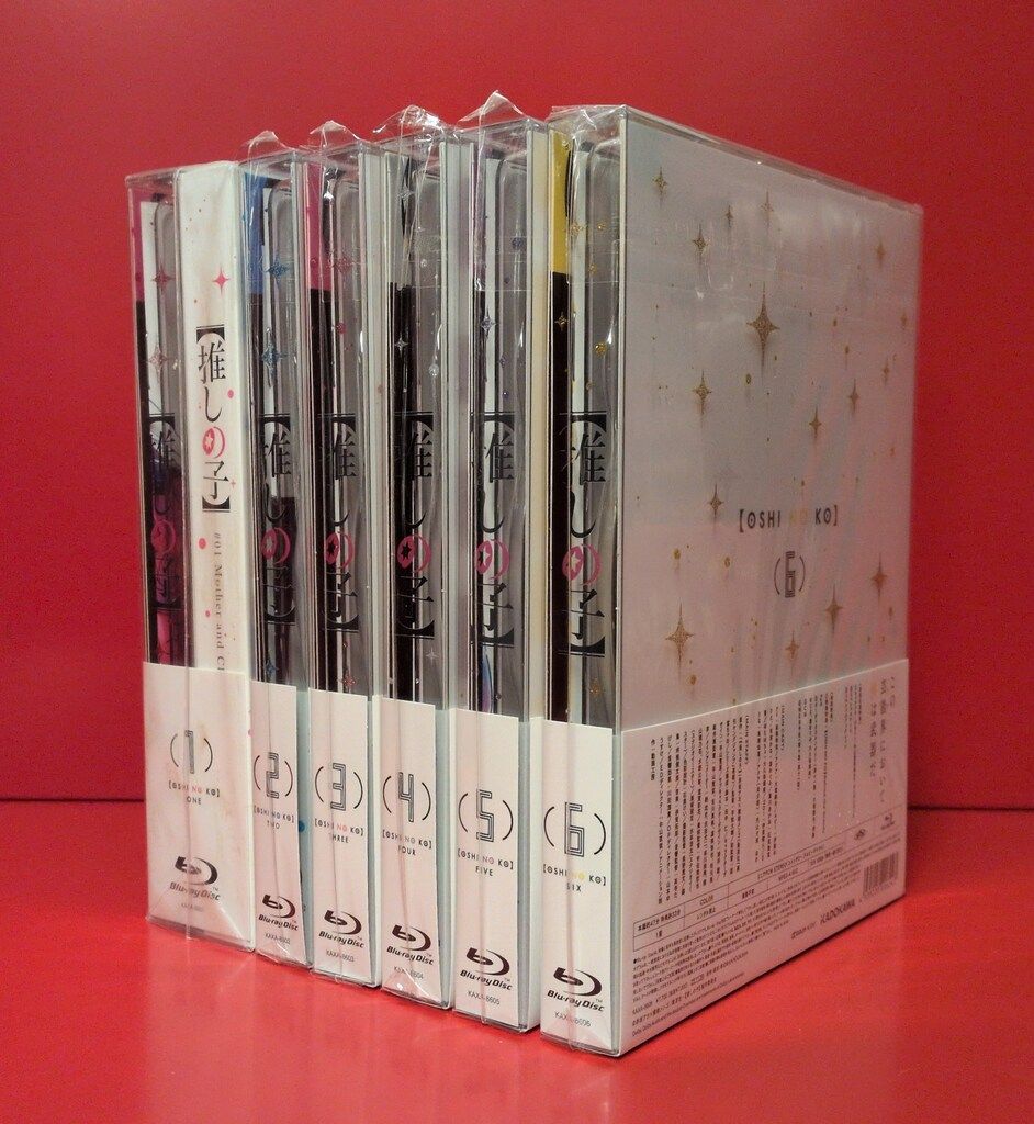 アニメBlu-ray 初回) 【推しの子】 全6巻セット ※未開封 - メルカリ