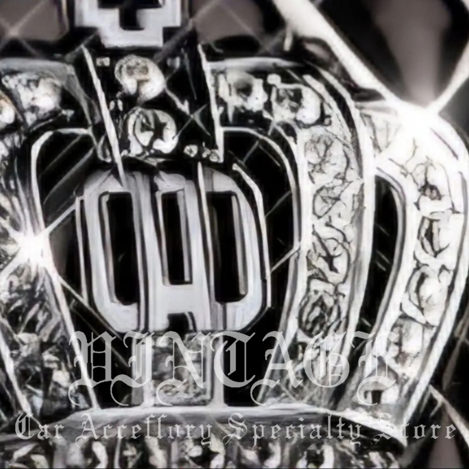 D.A.D ラグジュアリー ペダル タイプ クラウン シルバー Sサイズ DAD