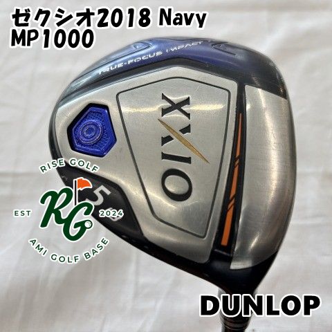 中古】フェアウェイウッド ダンロップ ゼクシオ2018 Navy◇MP1000◇S
