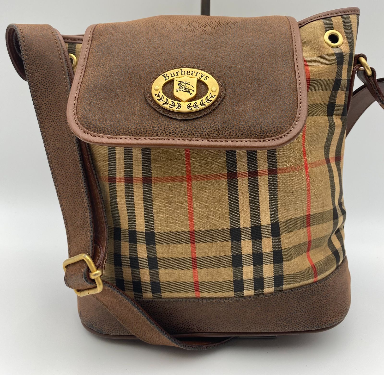 バーバリー(BURBERRY)バーバリー ノバチェック ショルダーバッグ 