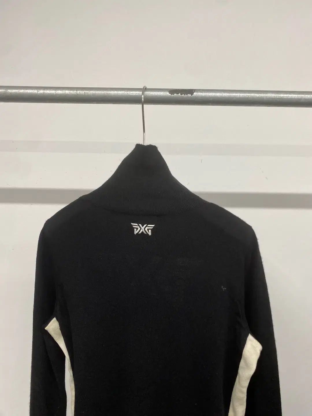 レディース PXG ゴルフ ウール100% タートルネック ビックロゴ POINT