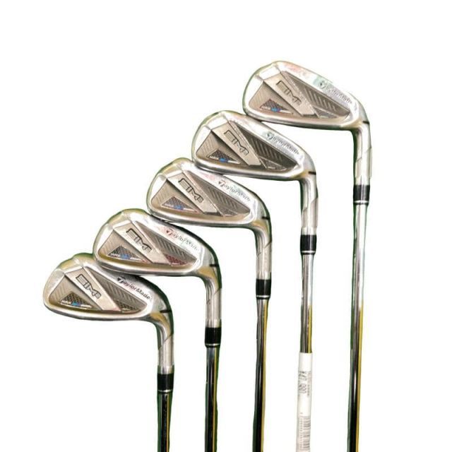 中古】 テーラーメイド SIM2 MAX 5S アイアンセット IR KBS MAX MT85