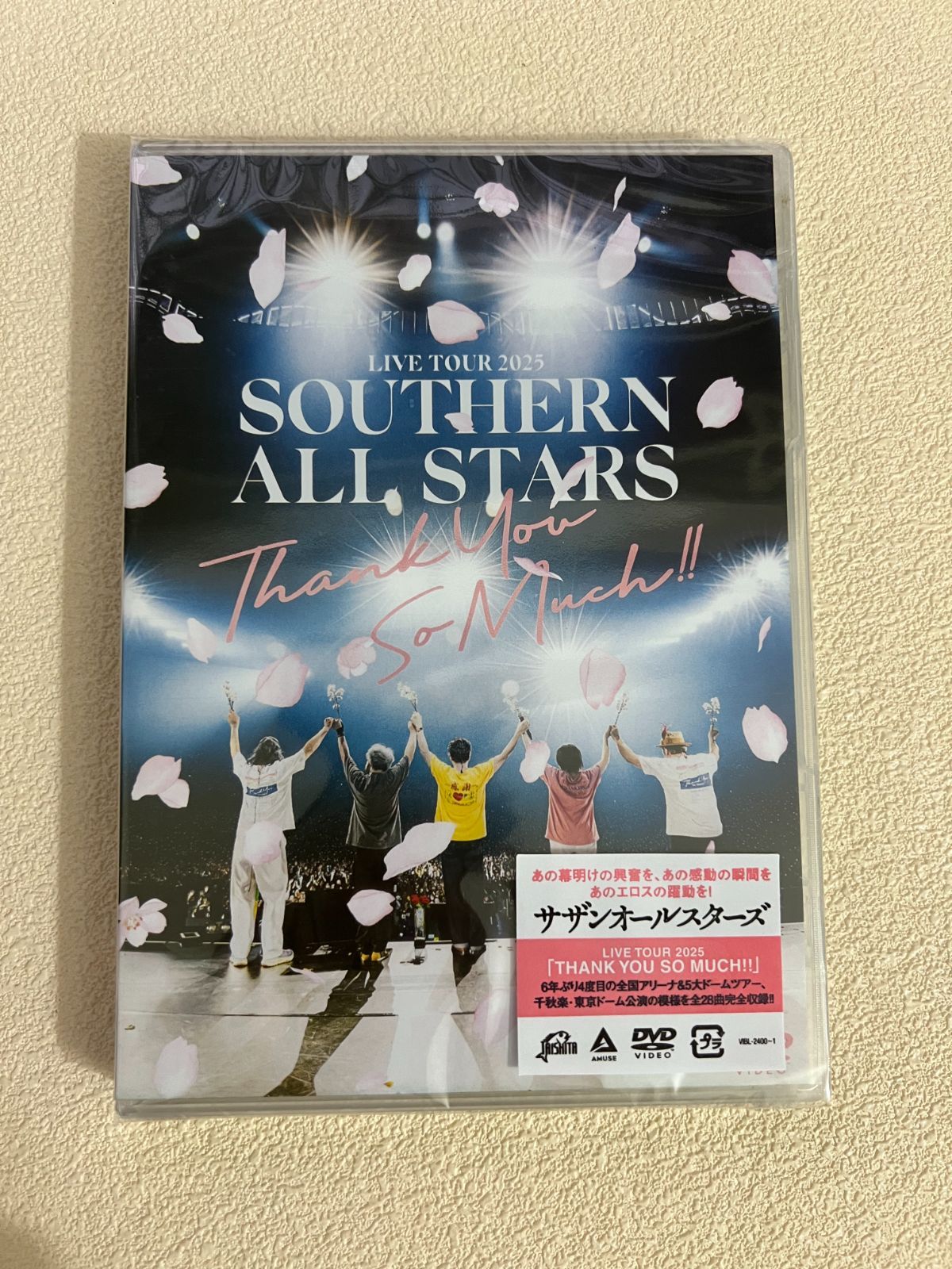 サザンのDVD サザンオールスターズ LIVE TOUR 2025 THANK YOU SO MUCH!! Blu-ray