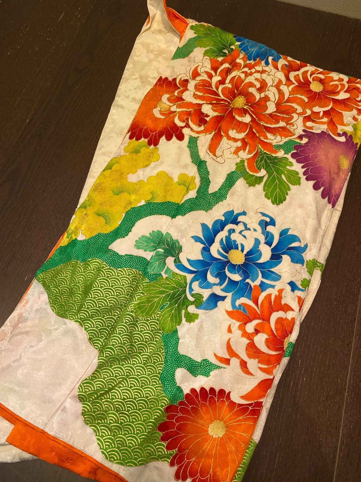 まとめ売り】正絹振袖7枚 リメイク素材 ハンドメイド向け - メルカリ