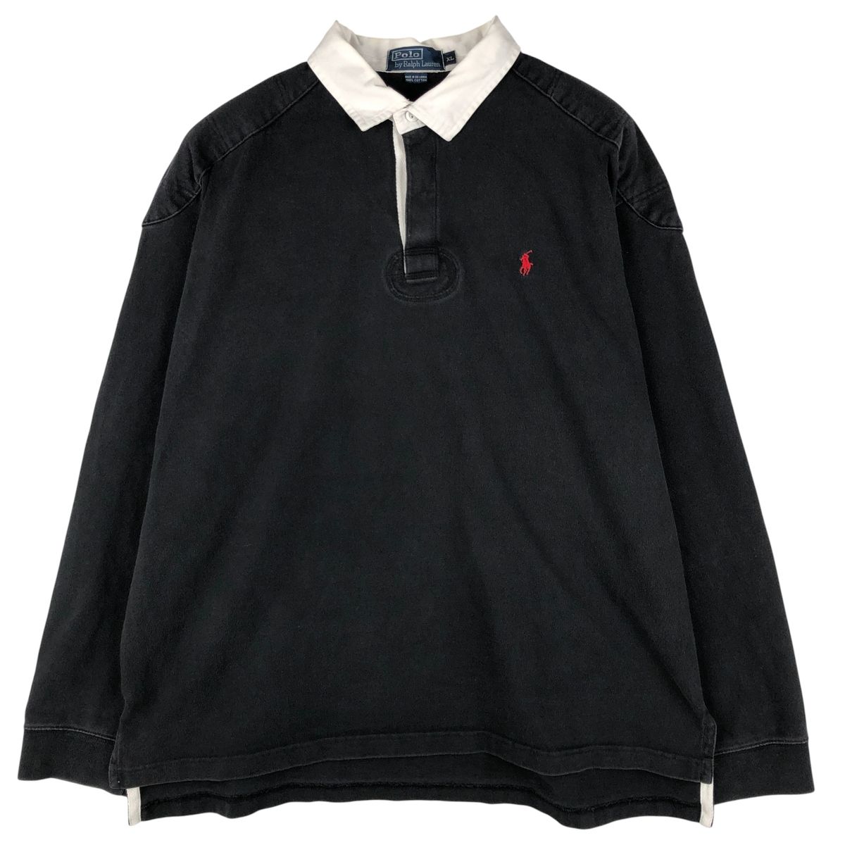古着 ラルフローレン Ralph Lauren POLO by Ralph Lauren 長袖 ラガー 